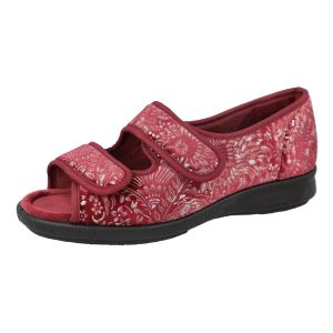 Womens Wide Fit Twin Strap Slippers - Hoe