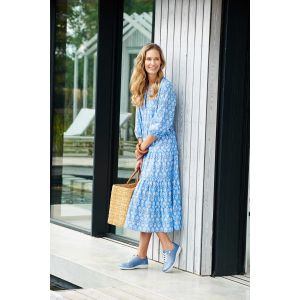 Womens Wide Fit Easy Entry Flat Shoe - Mickie