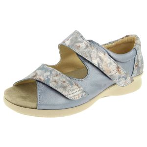 Womens Wide Fit Adjustable Strap Sandals - Surf