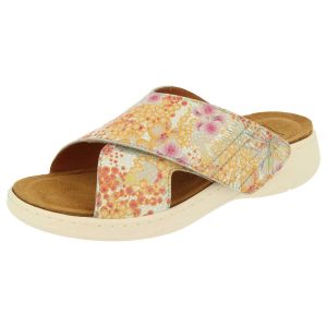 Womens Wide Fit Slide Mule Sandals - Roxanne