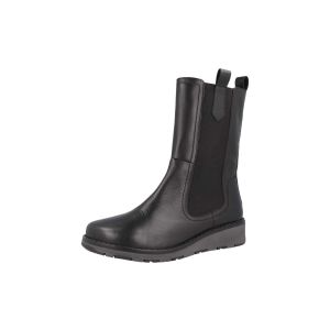 Womens Wide Fit Faux Leather Mid Calf Chelsea Boots - Wildcat