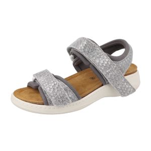 Womens Wide Fit Pull Back Strap Flat Sandals  - Teal