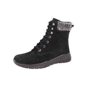 Womens Wide Fit Lace Up Boots - Acre