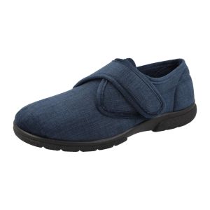 Mens Wide Fit Slippers - Hallam