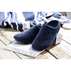 Mens Wide Fit Slip-On Slippers - Bruce